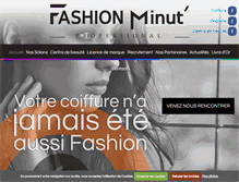 Tablet Screenshot of fashion-minut.com